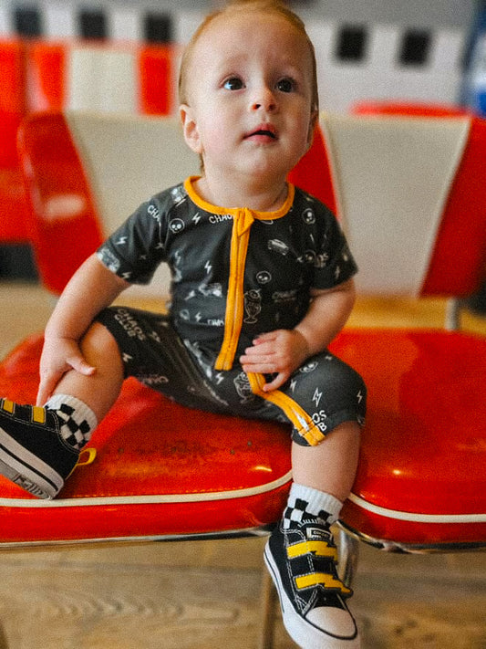 ROCKABABY ROMPERS (MILKSHAKE)