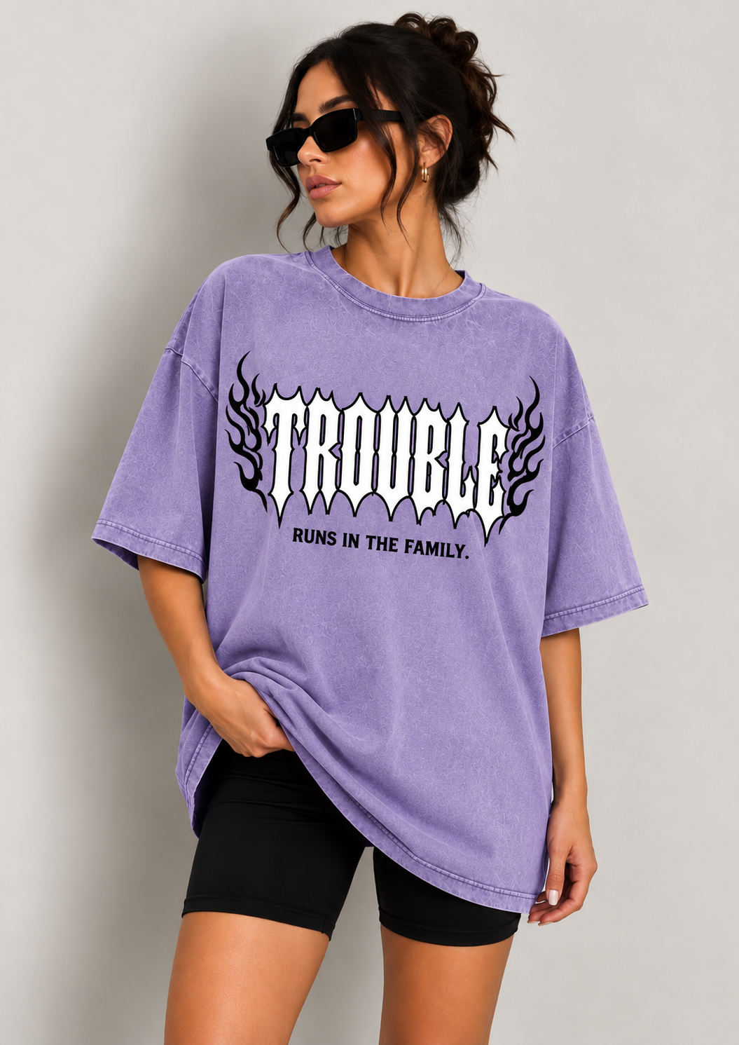 LIMITED EDITION - ADULT TEE - "TROUBLE” PREORDER