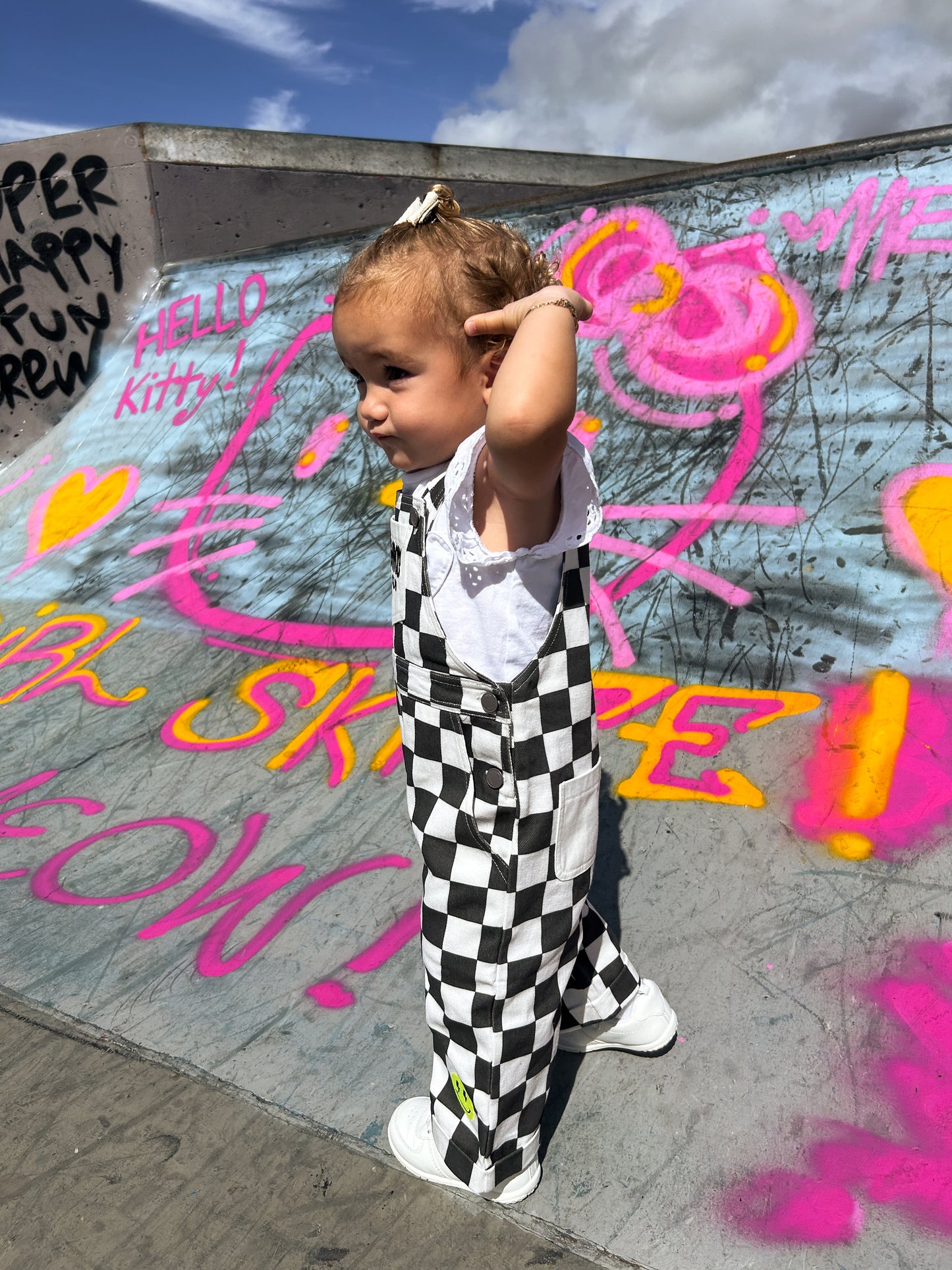 Checkerbolt Overalls