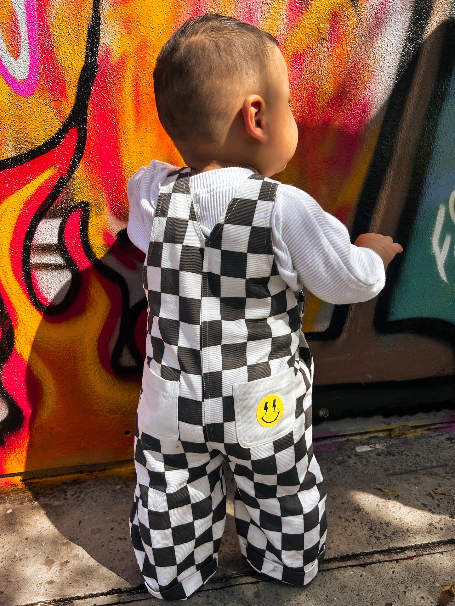 Checkerbolt Overalls