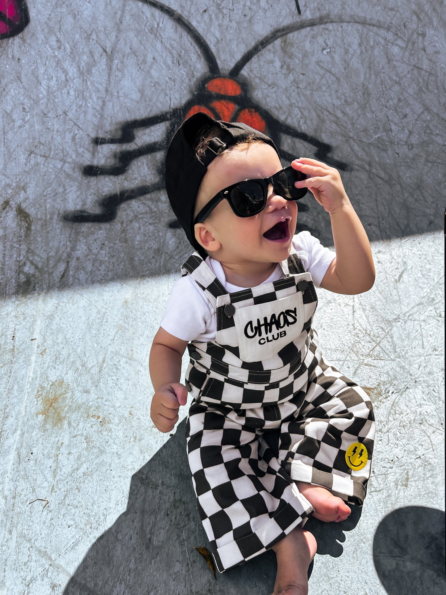 Checkerbolt Overalls