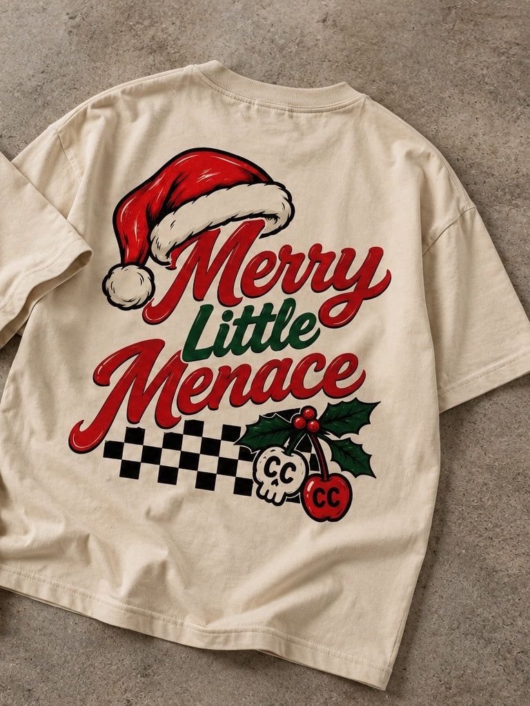 Merry Little Menace Tee - PREORDER