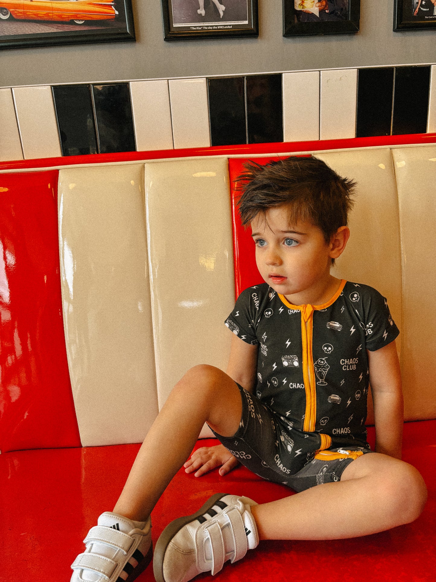 ROCKABABY ROMPERS (MILKSHAKE)