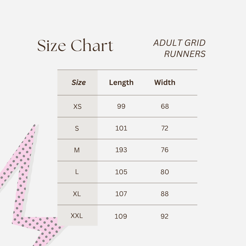 PREORDER ADULTS GRID RUNNERS - PINK