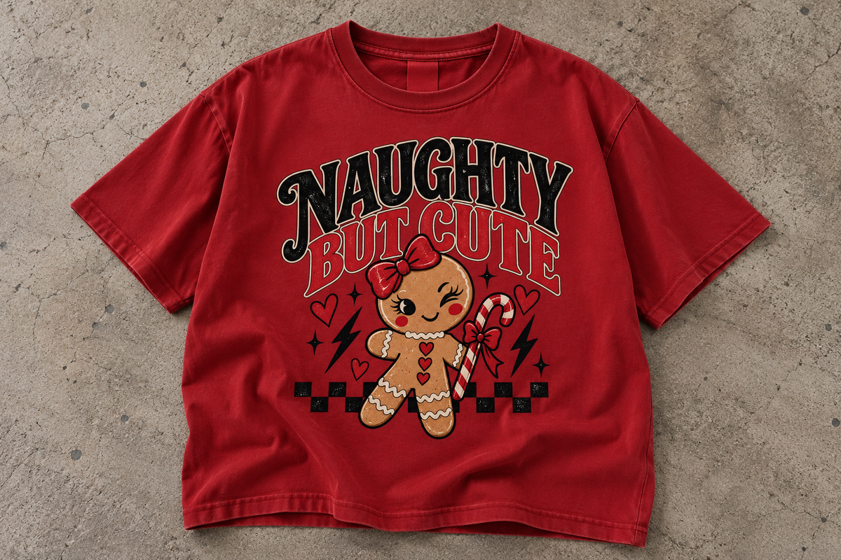 Naughty but Cute Tee - PREORDER