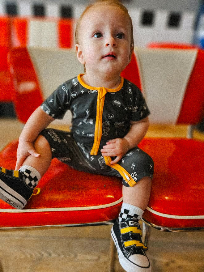 ROCKABABY ROMPERS (MILKSHAKE)