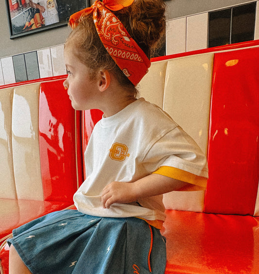 MISS MAYHEM BANDANA - ORANGE