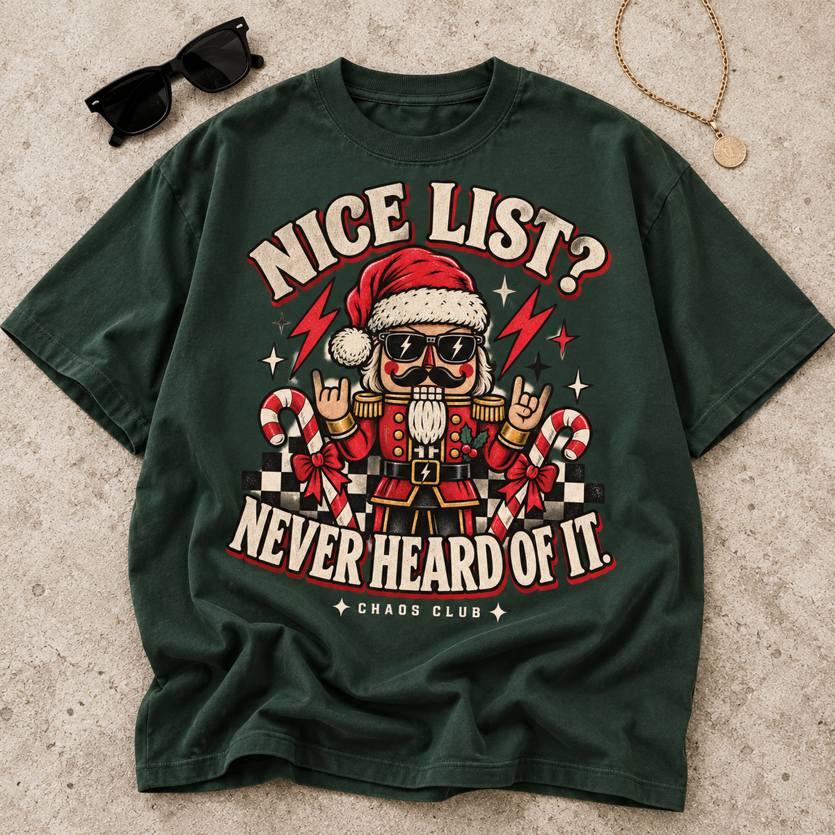 ADULT Nice List Tee - PREORDER