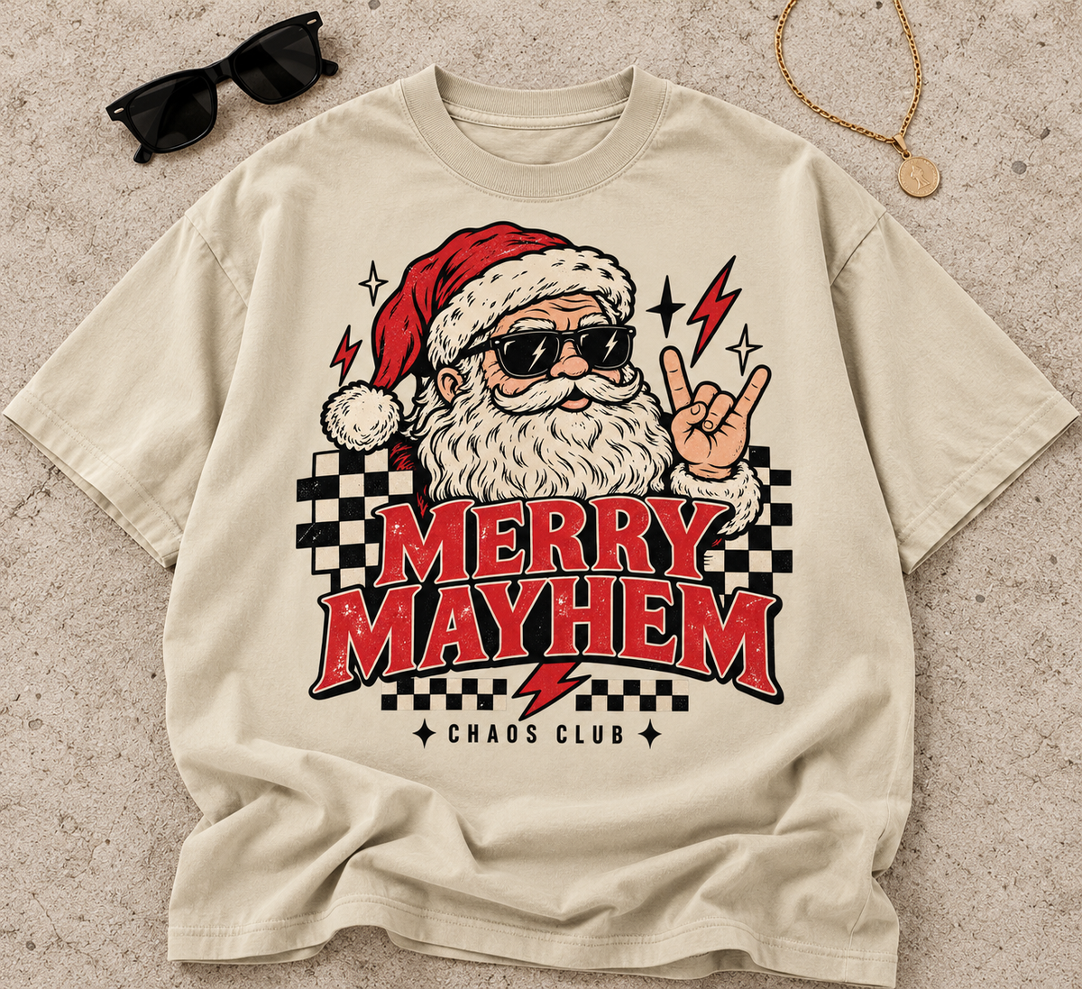 ADULT Merry Mayhem Tee - PREORDER