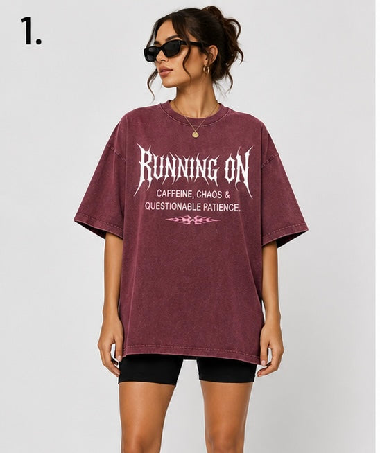 LIMITED EDITION - ADULT TEE - "Running on"