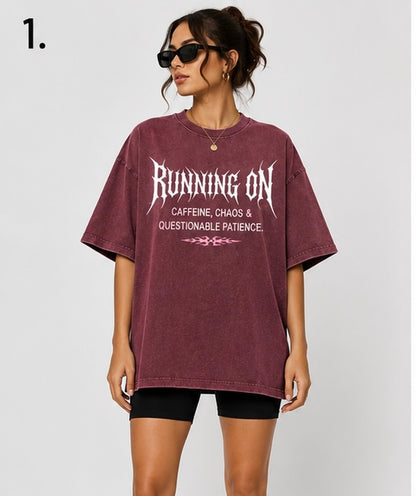 LIMITED EDITION - ADULT TEE - "Running on"