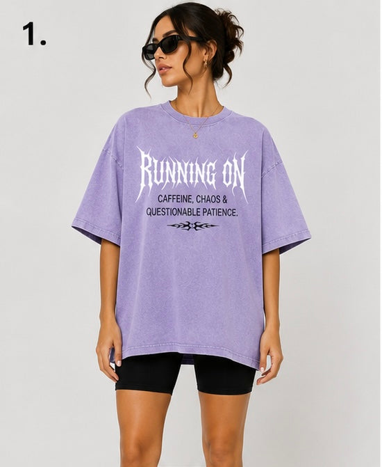 LIMITED EDITION - ADULT TEE - "Running on"