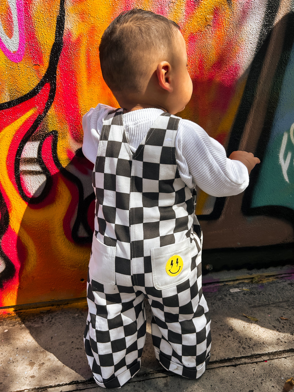 Checkerbolt Overalls