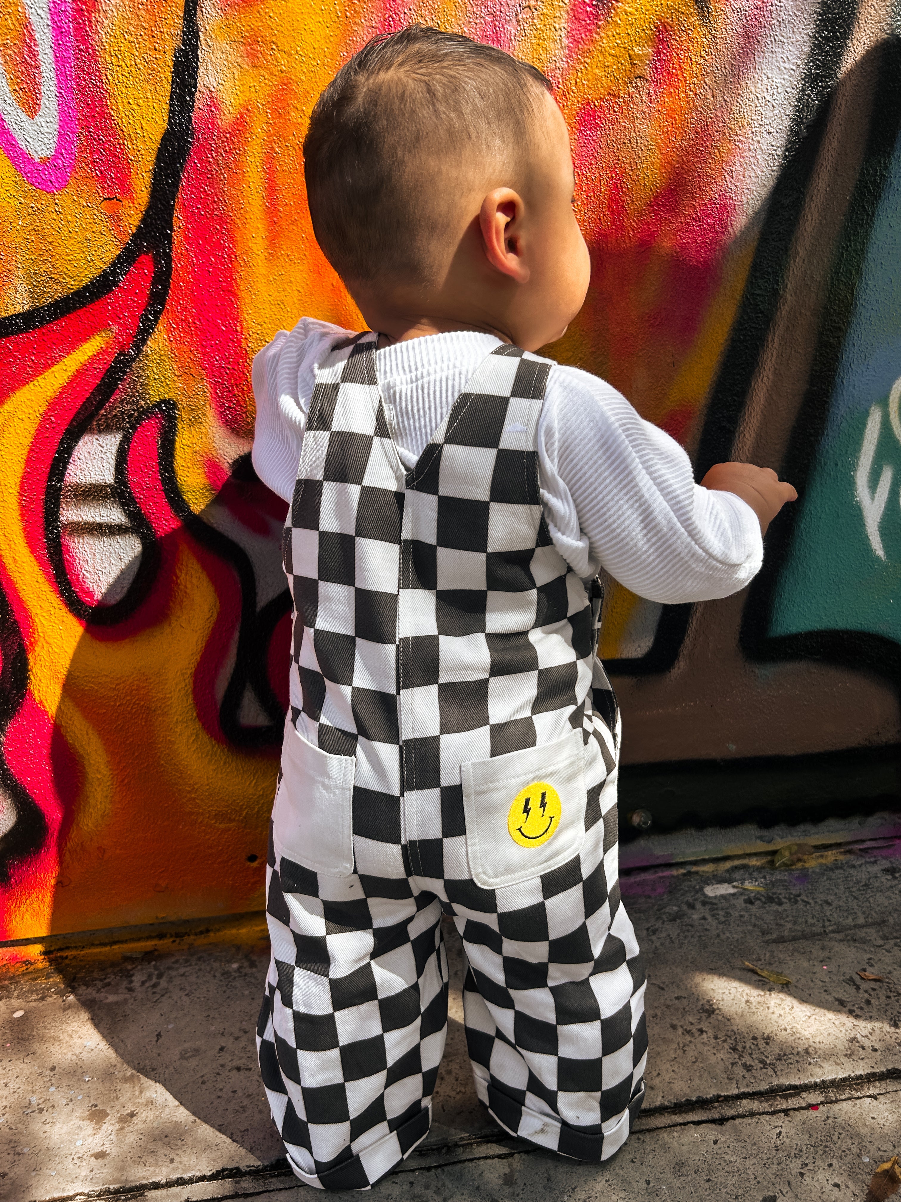 Checkerbolt Overalls