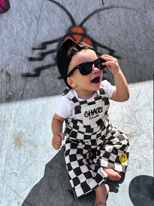 Checkerbolt Overalls